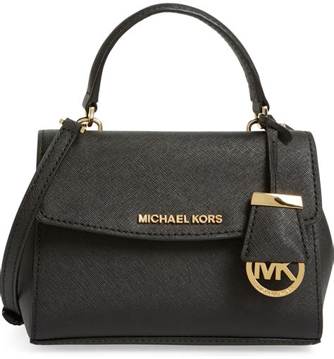 silver michael kors small crossbody with handles|Michael Kors extra small crossbody.